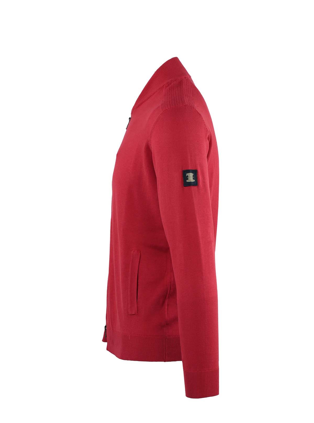 BOMBER WITH SHOULDER PADS