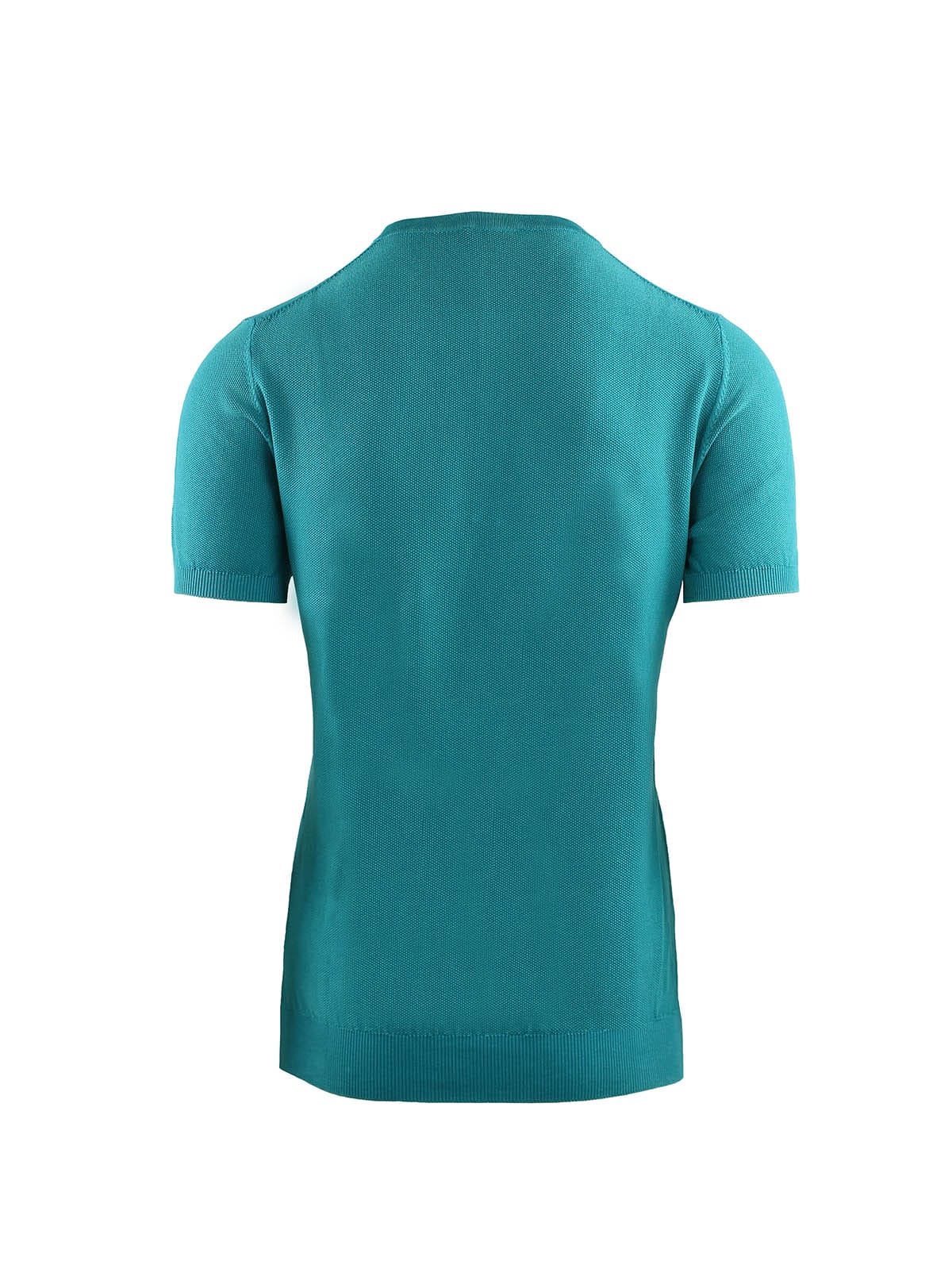SERAFINO SHORT SLEEVE WITH RICE STITCH