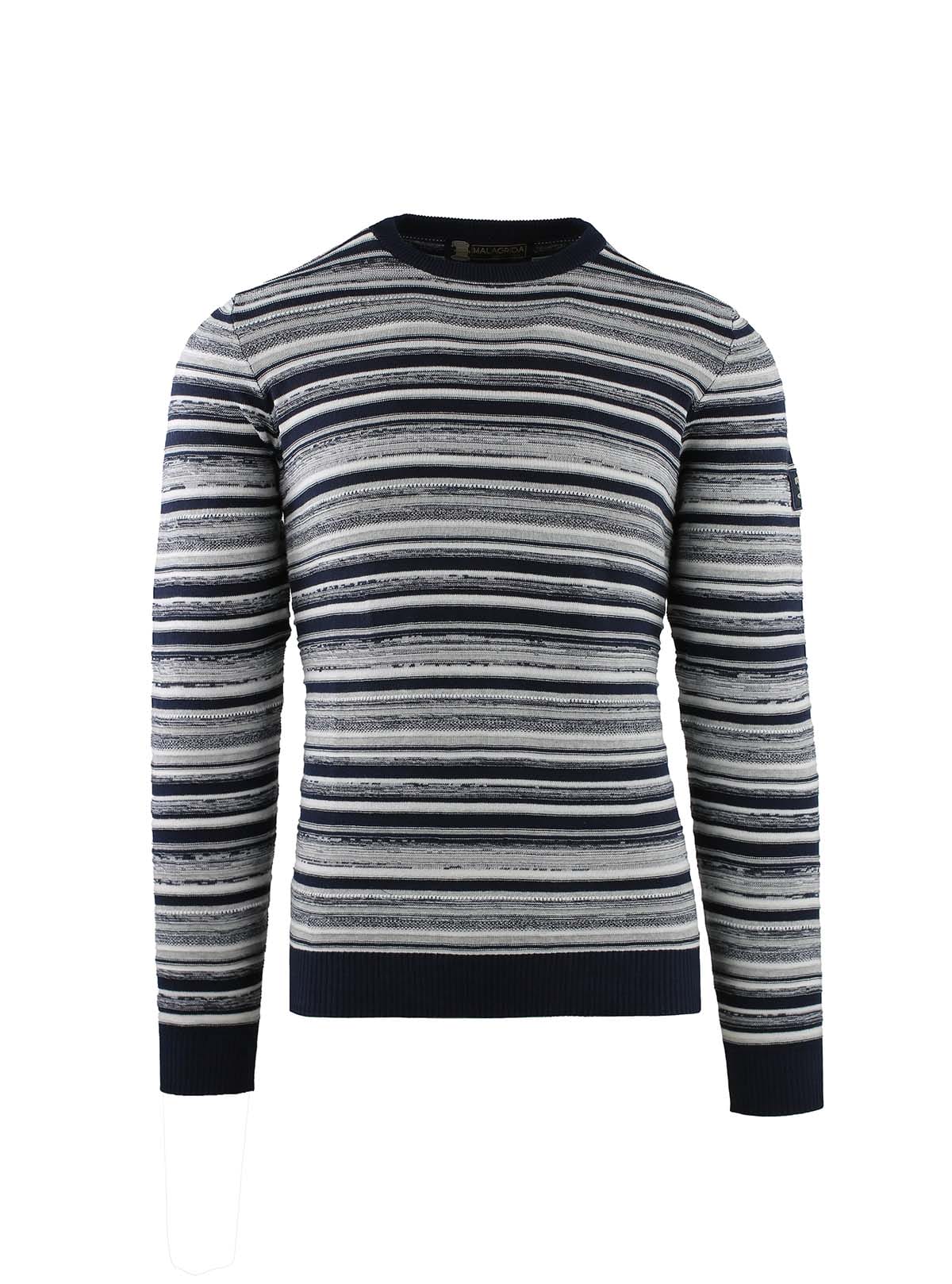 STRIPED KNITTED NECKLACE