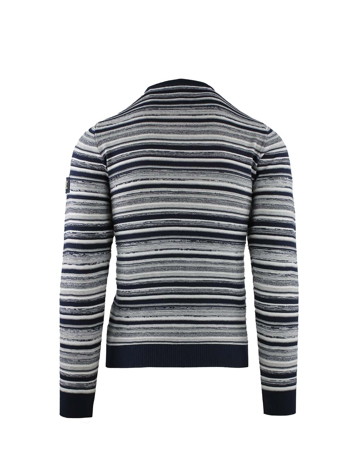 STRIPED KNITTED NECKLACE