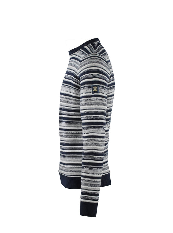 STRIPED KNITTED NECKLACE