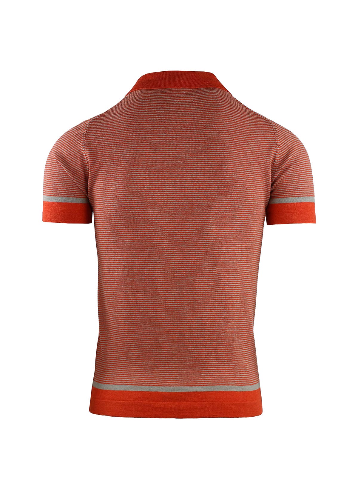 THIN STRIPED SHORT SLEEVE POLO