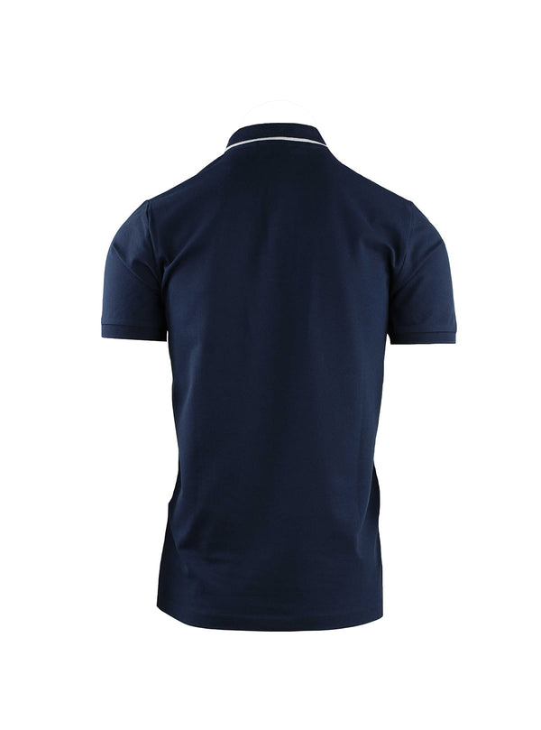 SHORT SLEEVE POLO IN PIQUET WITH PALM EMBROIDERY