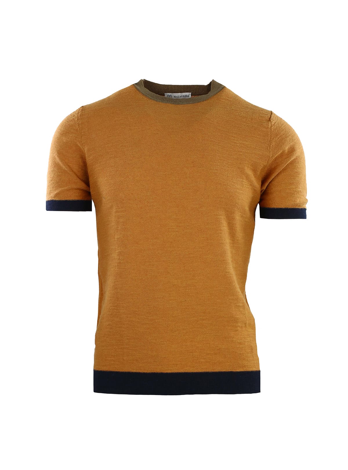 CREW NECK SHORT SLEEVE WITH CONTRAST EDGES