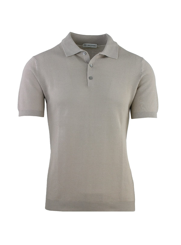 SHORT SLEEVE POLO MICRO-WAFER PROCESSING