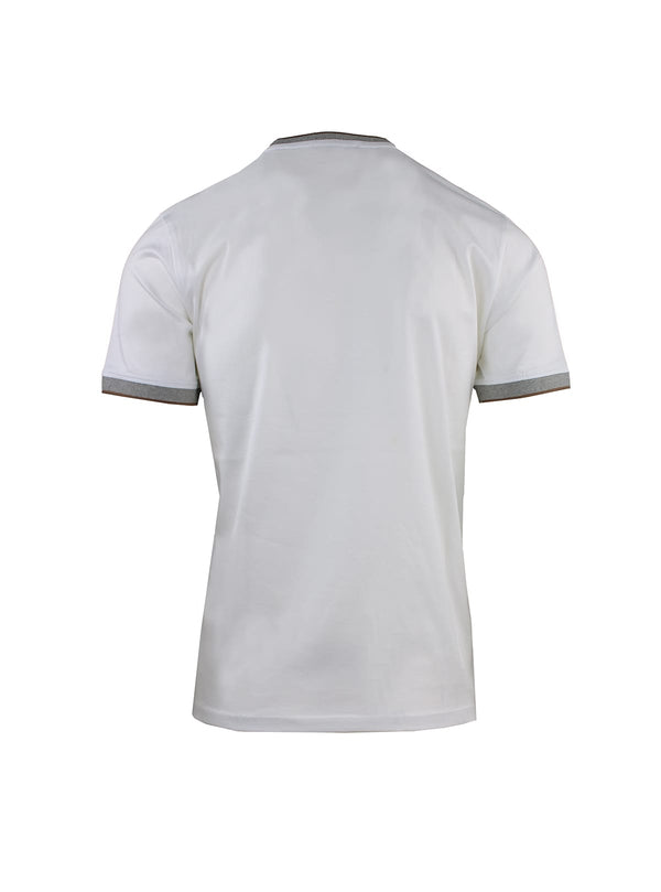 T-SHIRT MEZZA MANICA IN TESSUTO MERCERIZZATO