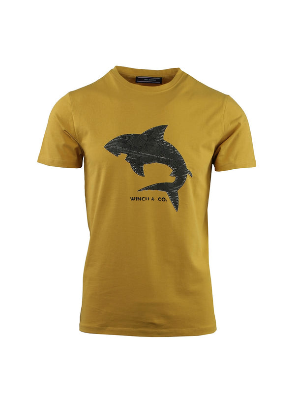 SHARK PRINT T-SHIRT