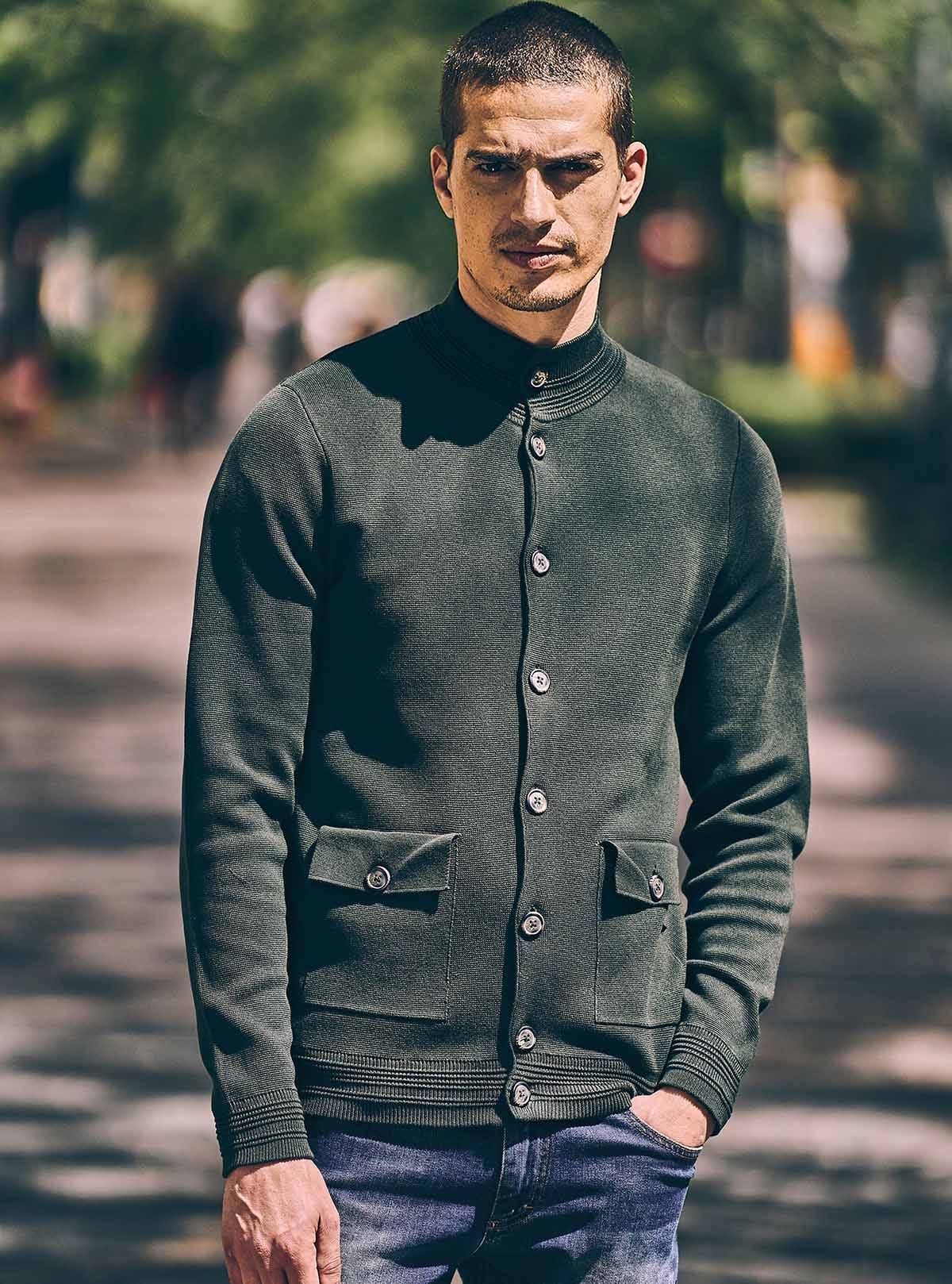 MILANO POINT JACKET WITH POCKETS AND BUTTONS