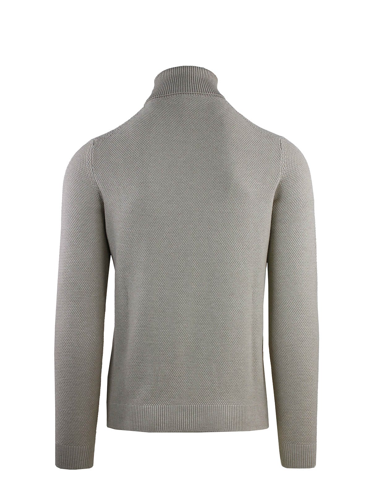 SWEATER WITH GRAIN POINT ALL OVER