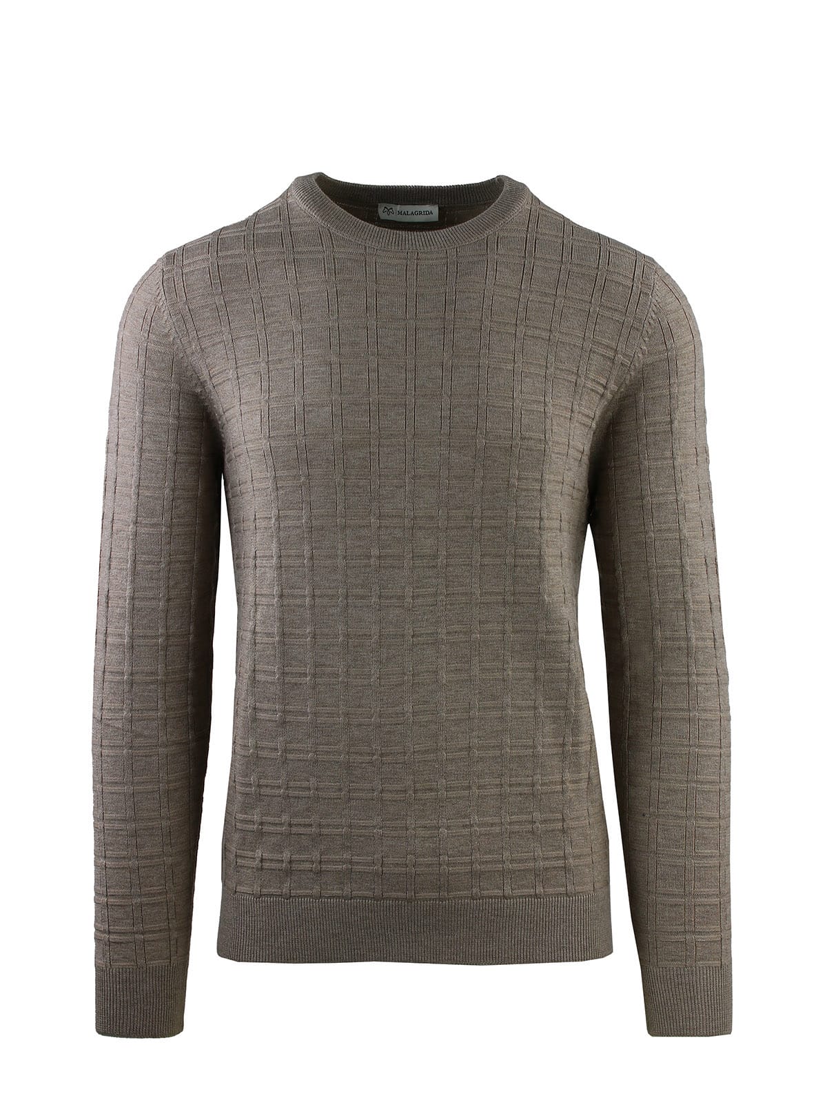 ROUND NECK CHECKED WORKMANSHIP