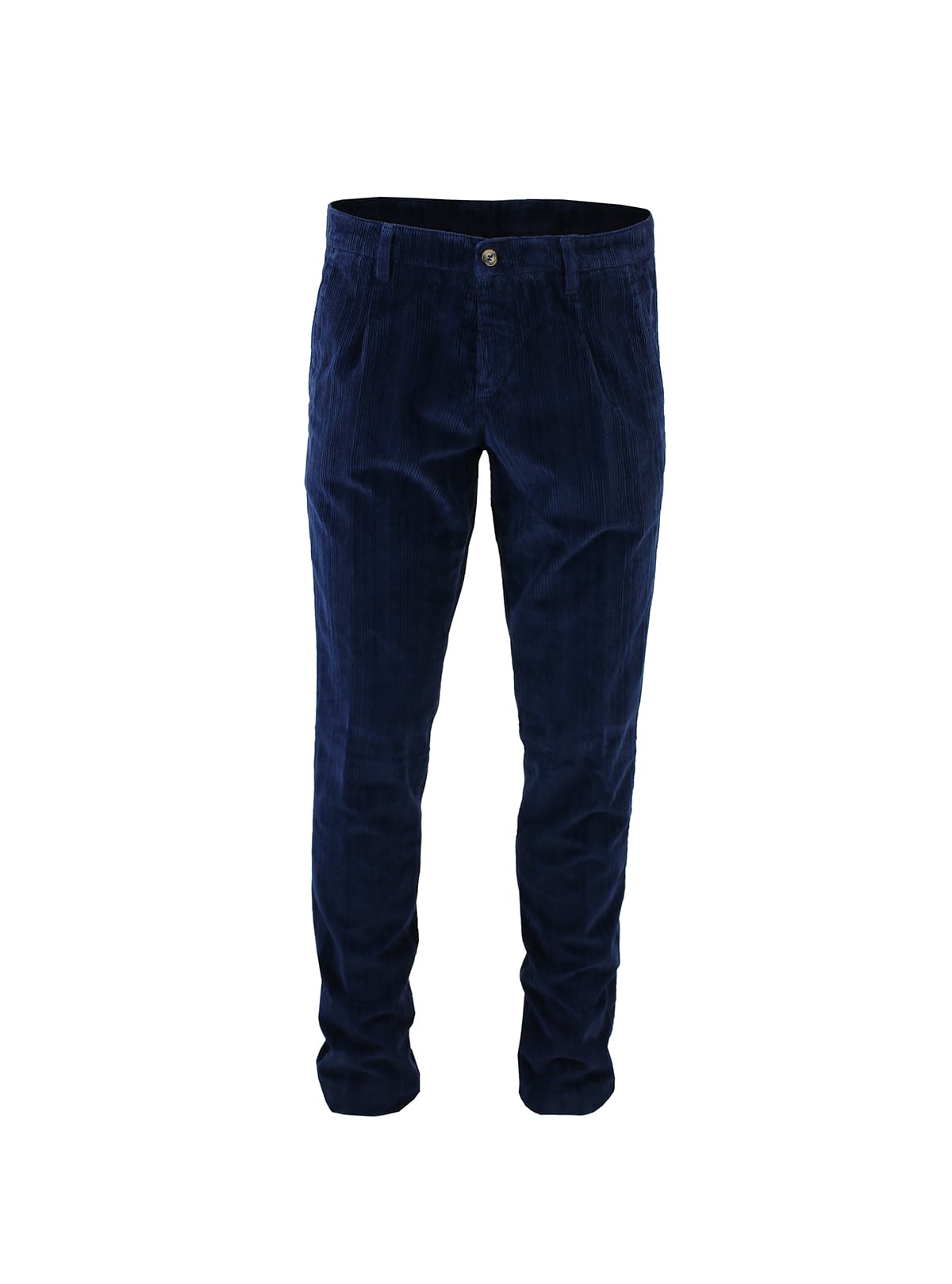 CORDUROY PANTS WITH OFFSET RIBS