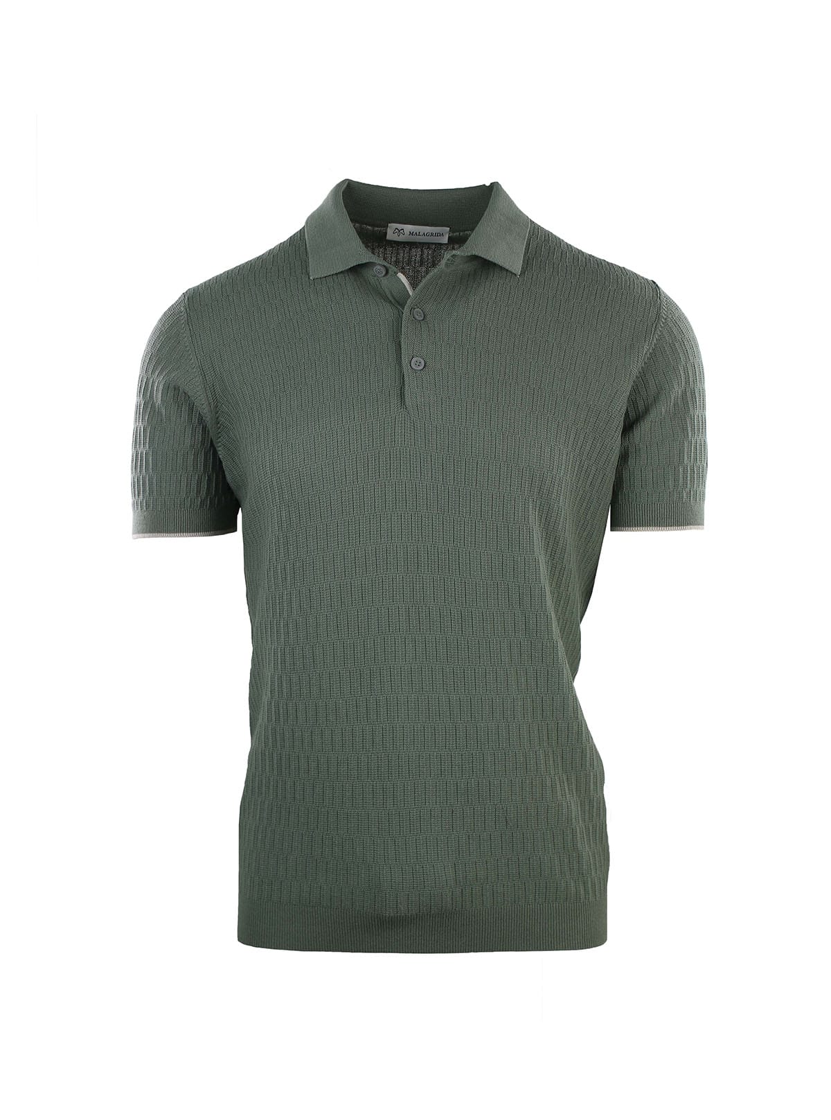 SHORT SLEEVE POLO WITH RECTANGLE LINKS