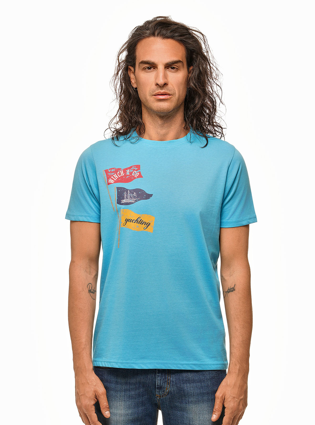 FLAG PRINT T-SHIRT