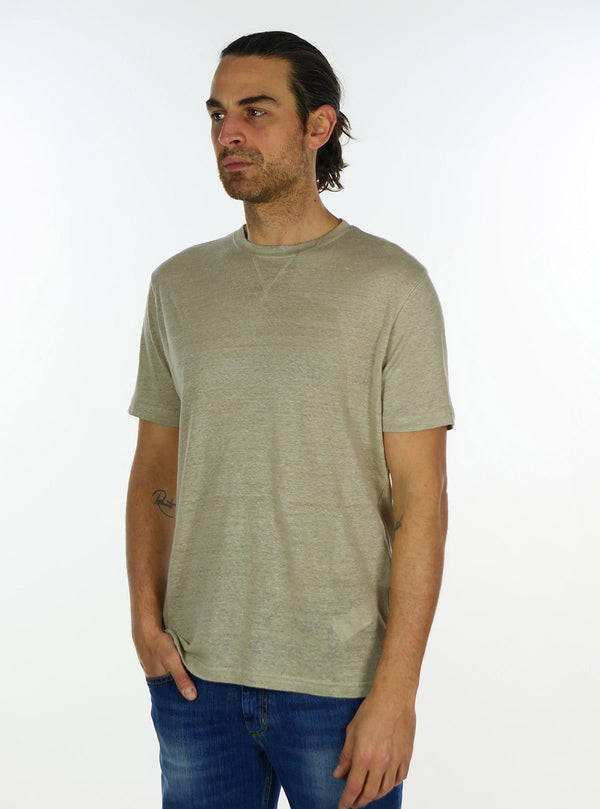 T-SHIRT IN LINO JERSEY