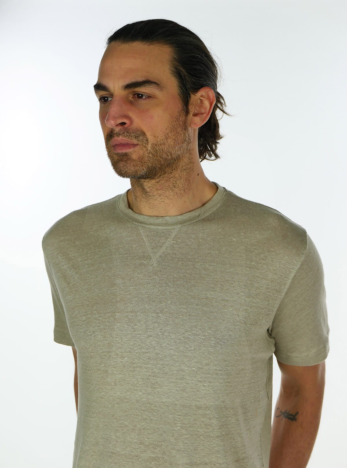 LINEN JERSEY T-SHIRT