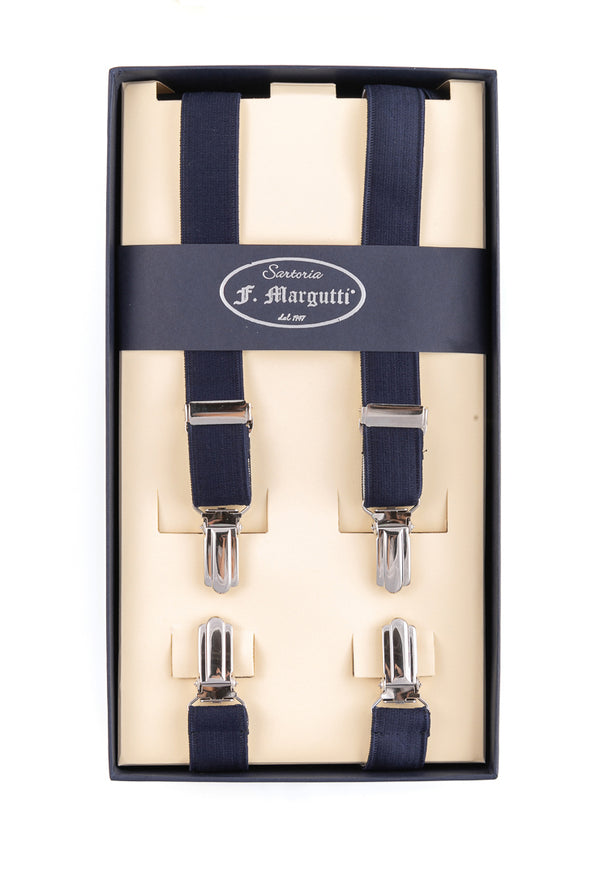 Bretelle thin blu