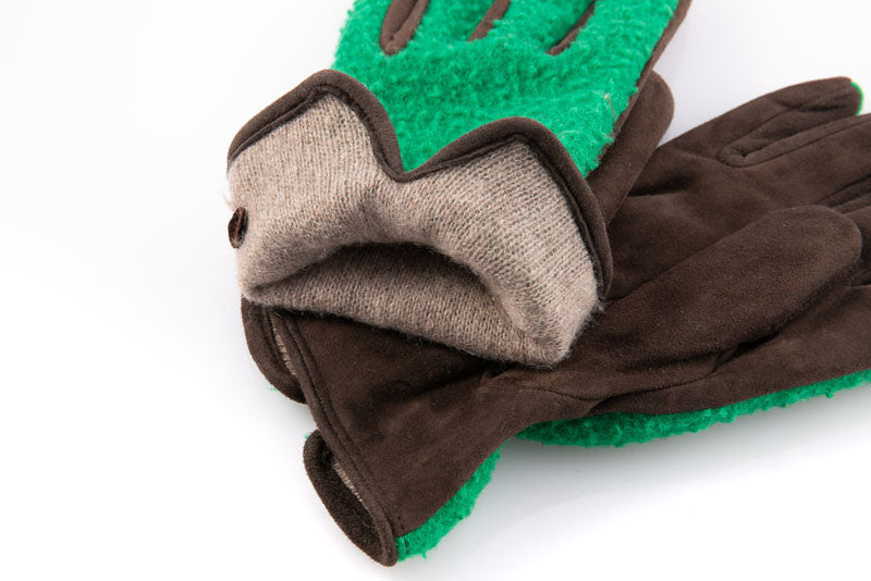 Guanti artigianali in pelle e cashmere sartoria made in italy