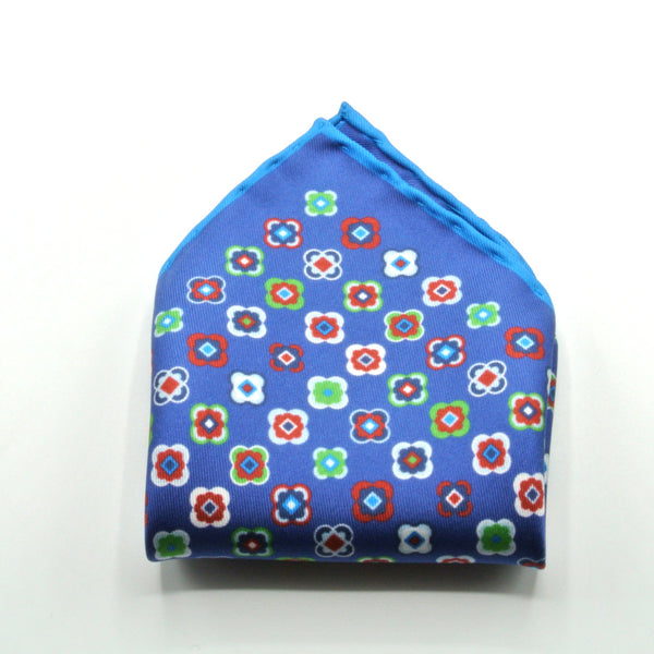 Light Blue Pure Silk Clutch