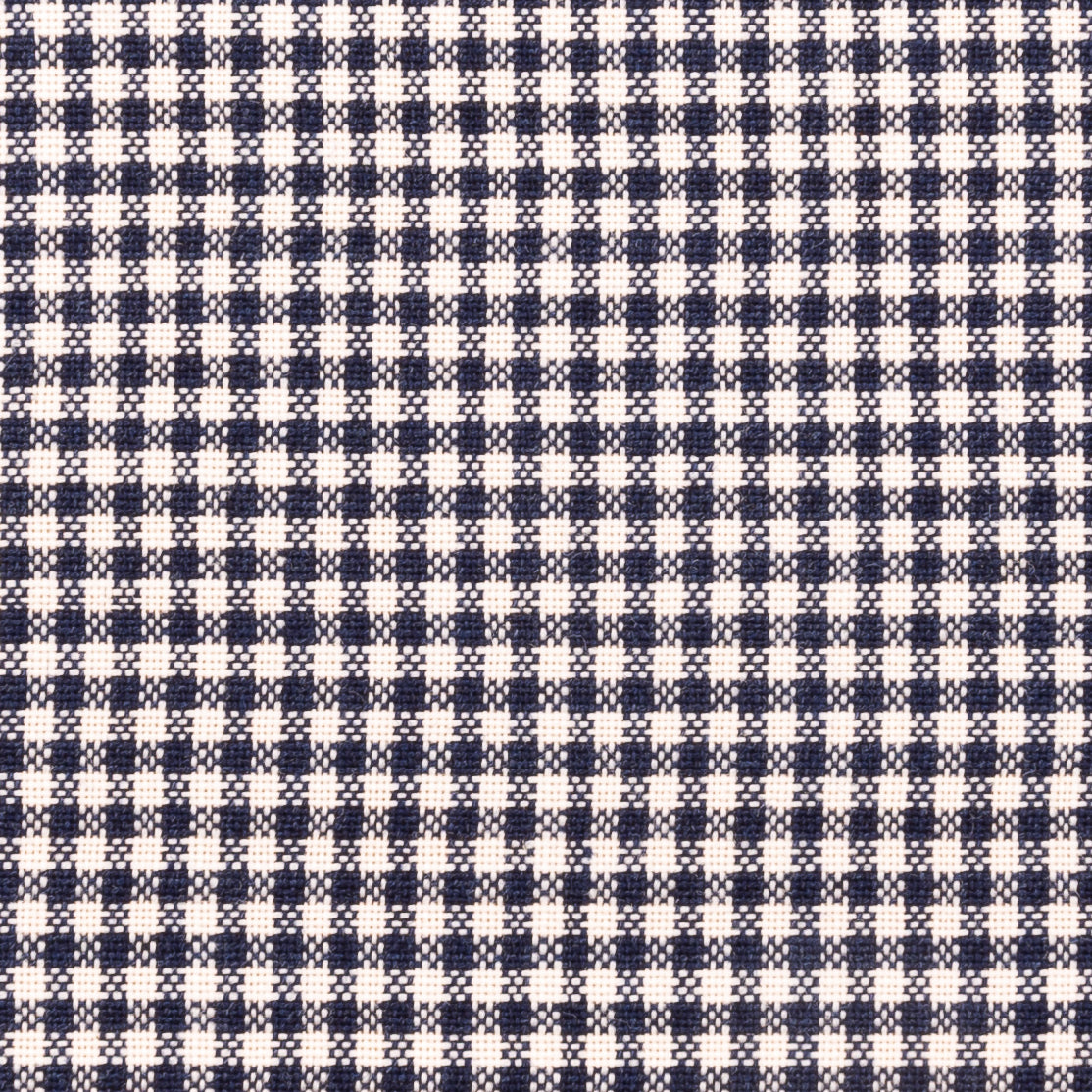 Checked silk card holder