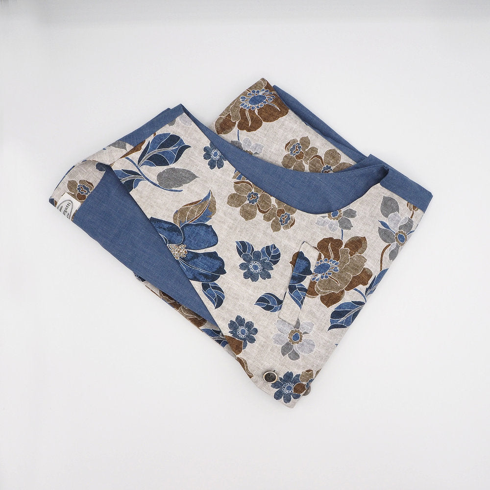 Chaleco Floral de Base Ligera