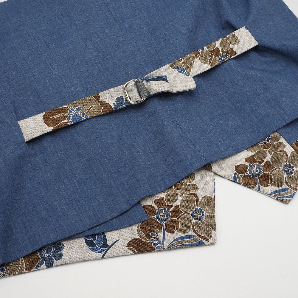 Chaleco Floral de Base Ligera