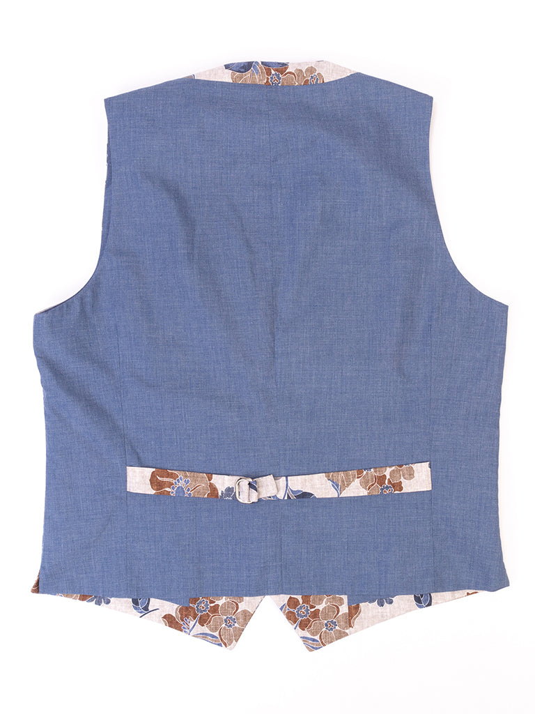 Chaleco Floral de Base Ligera
