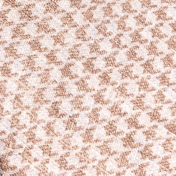 Unlined beige tie