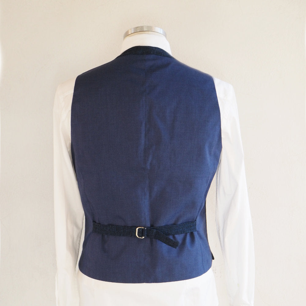Blue summer vest