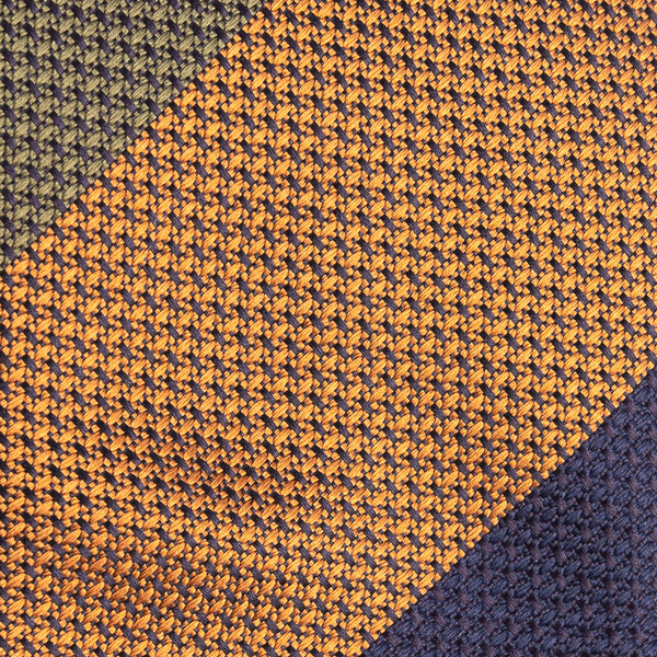 Regimental tie in pure silk