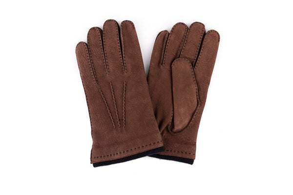 Bruine Suède Handschoenen Maat 9