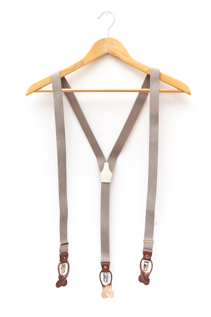 Bretelles marron clair
