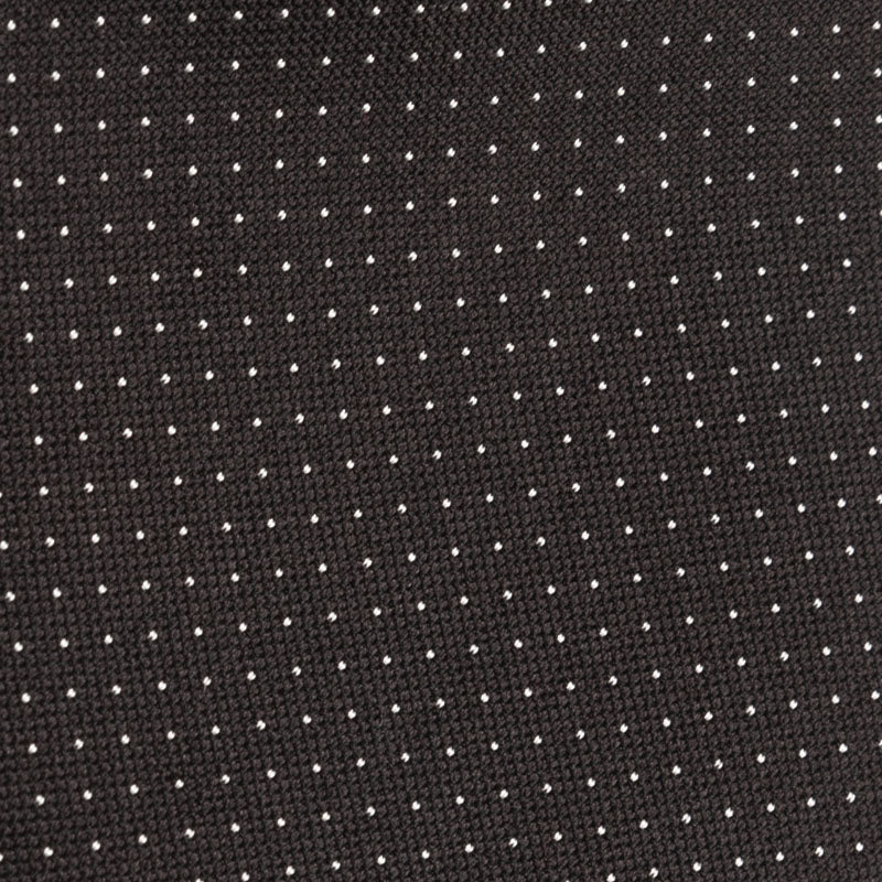 Cravatta artigianale sartoria fatta a mano scura