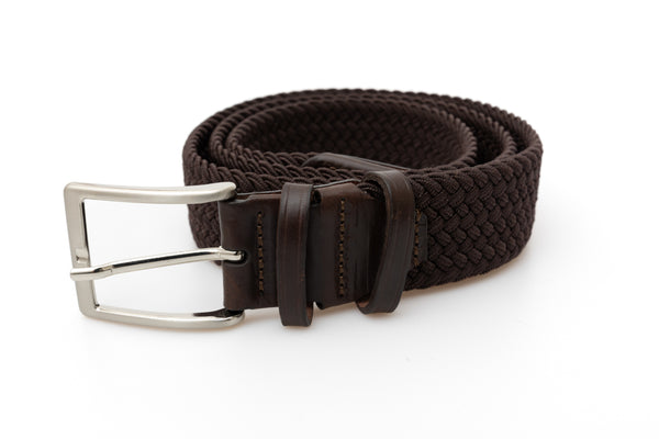 Cintura elastica marrone