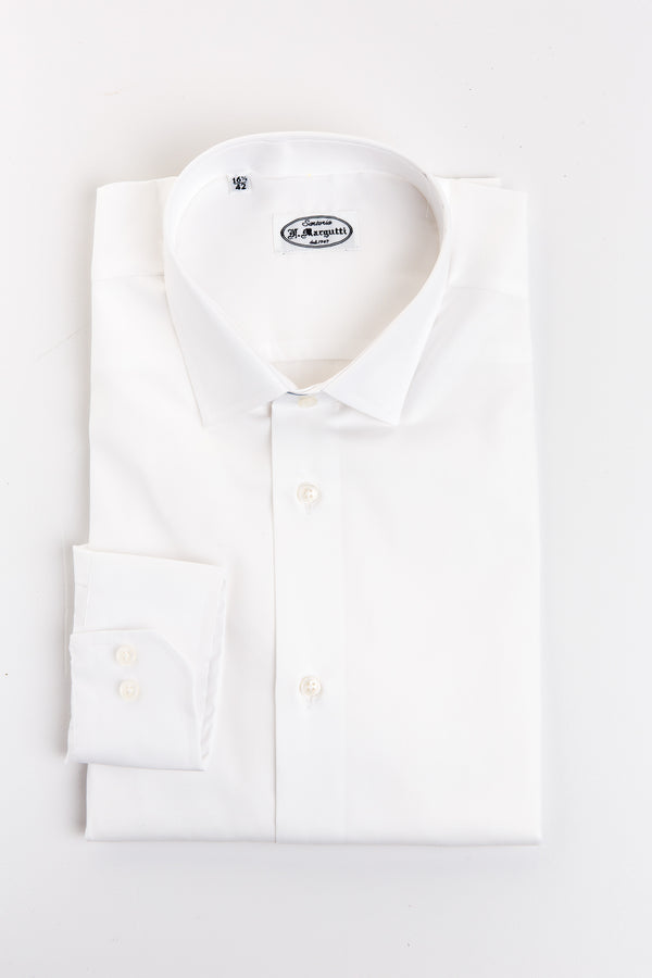Thomas Mason White Twill Shirt