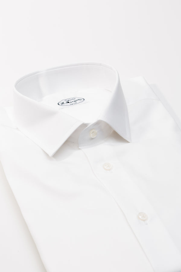 Thomas Mason White Twill Shirt