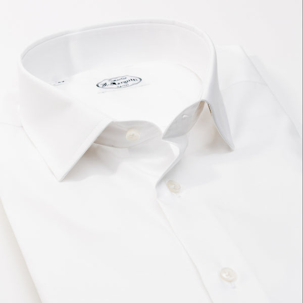Thomas Mason White Twill Shirt