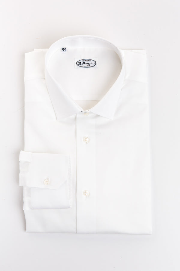 Thomas Mason White Oxford Shirt