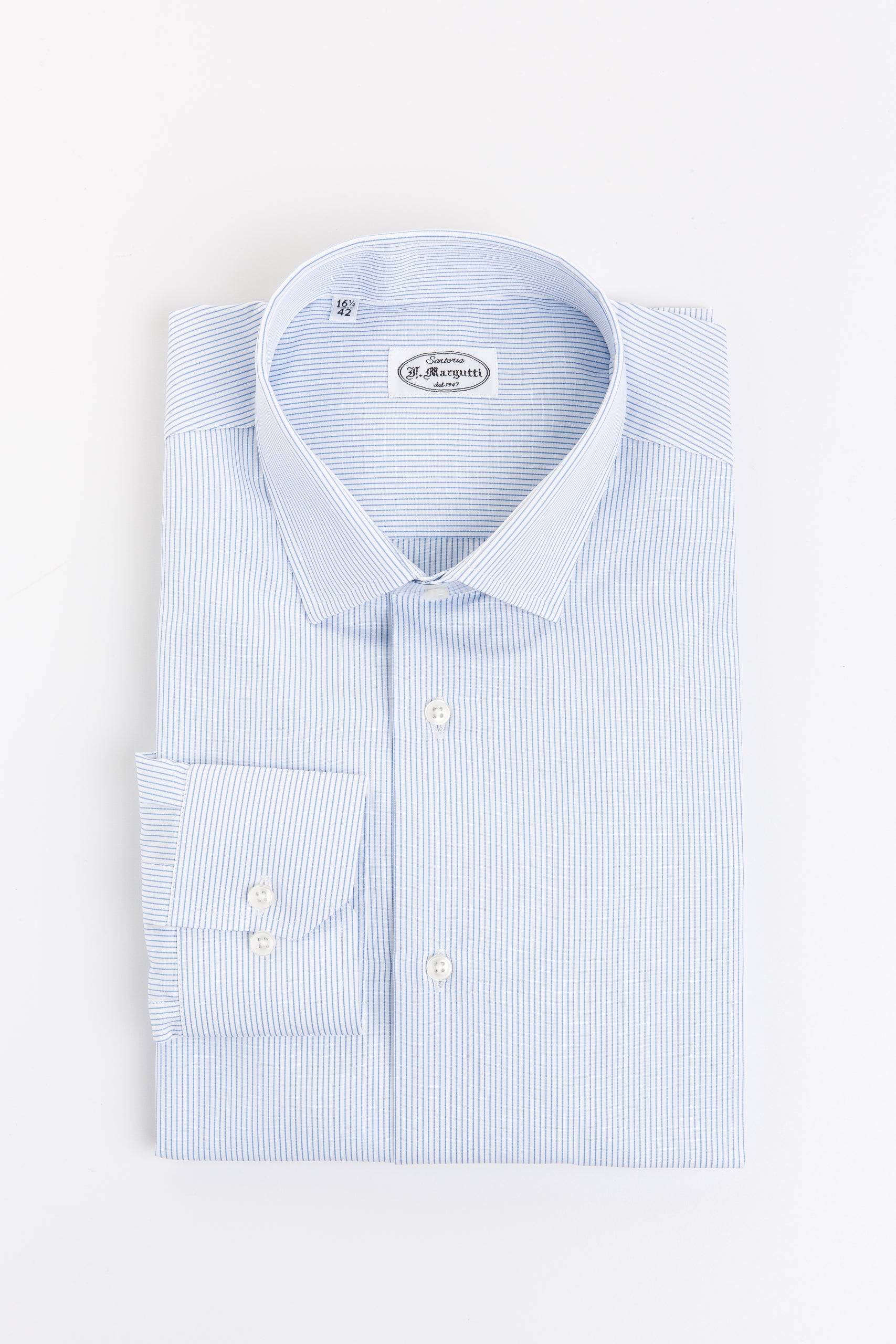 Thomas Mason Thin Stripe Shirt