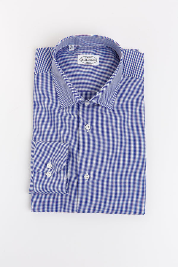 Thomas Mason Blue Check Shirt