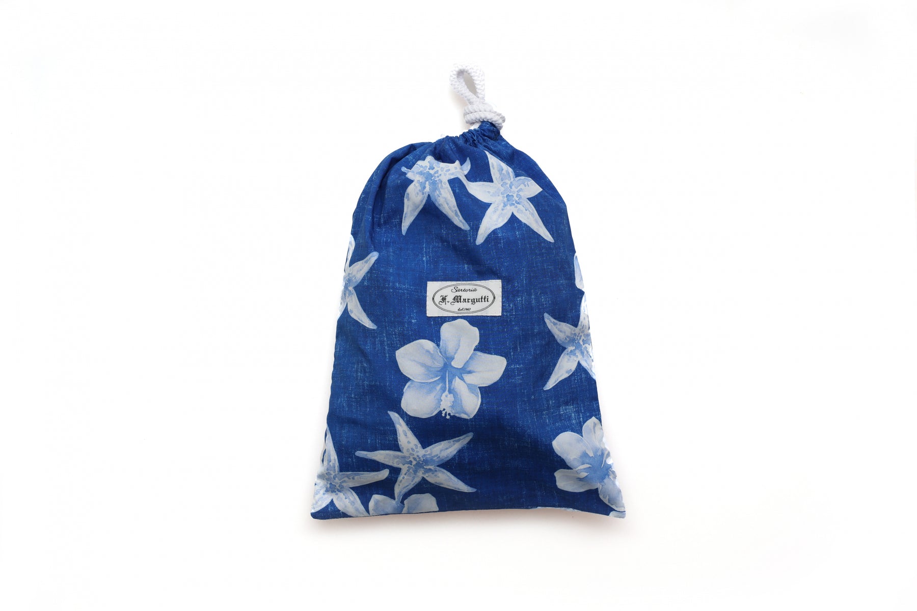 Blauwe Bloemenbadpak