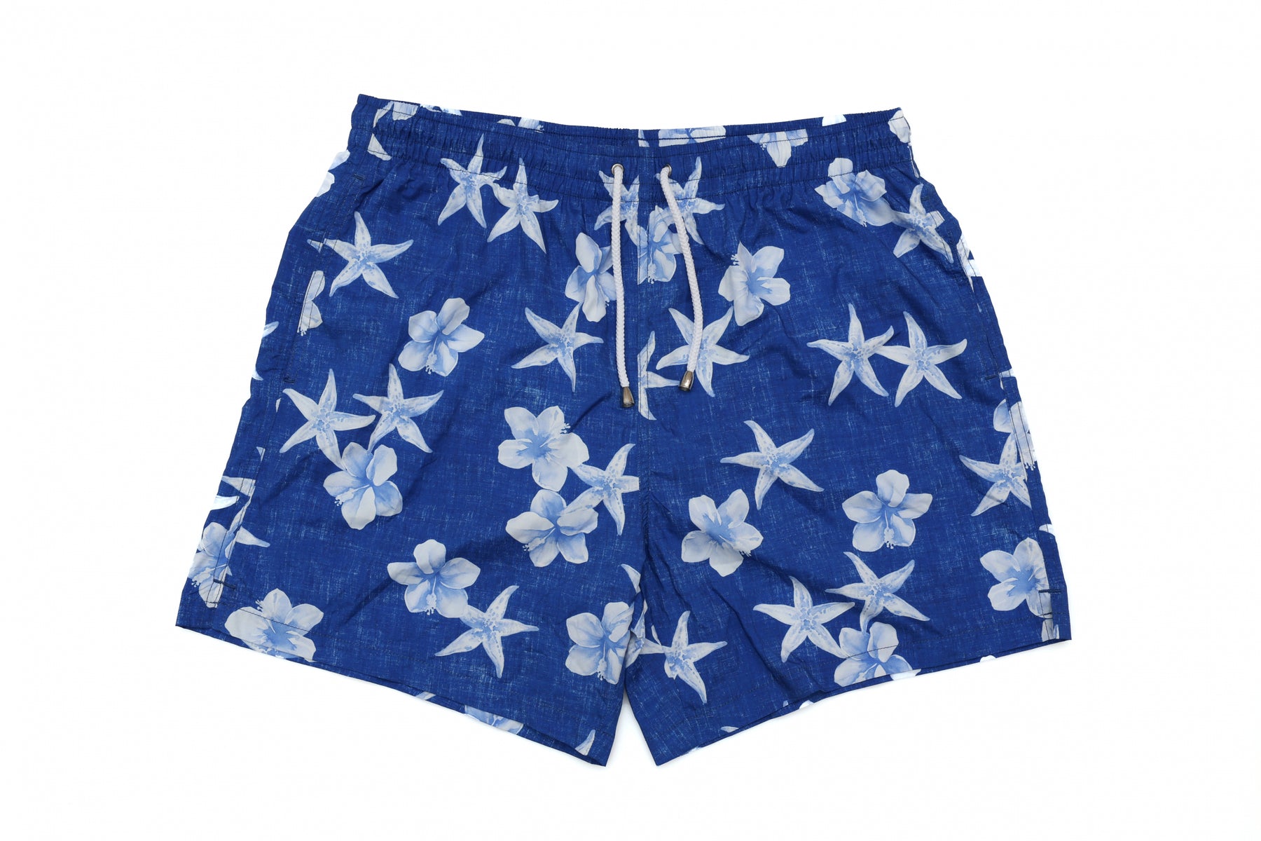 Costume da bagno floreale blu