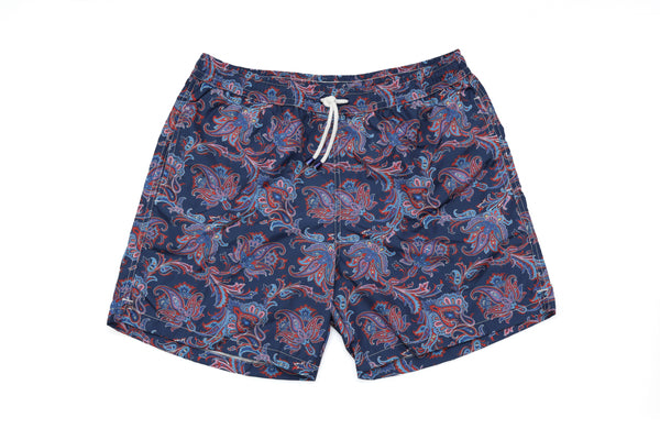 Swimsuit with damask pattern