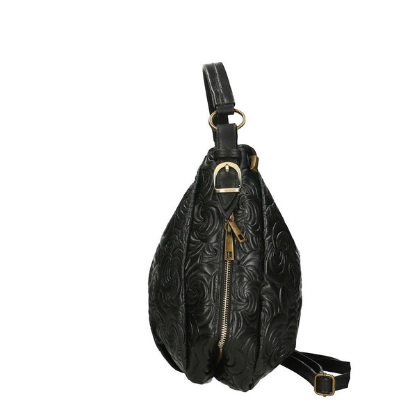 Elegante borsa da donna in suede - 33x33x13 cm - 80013