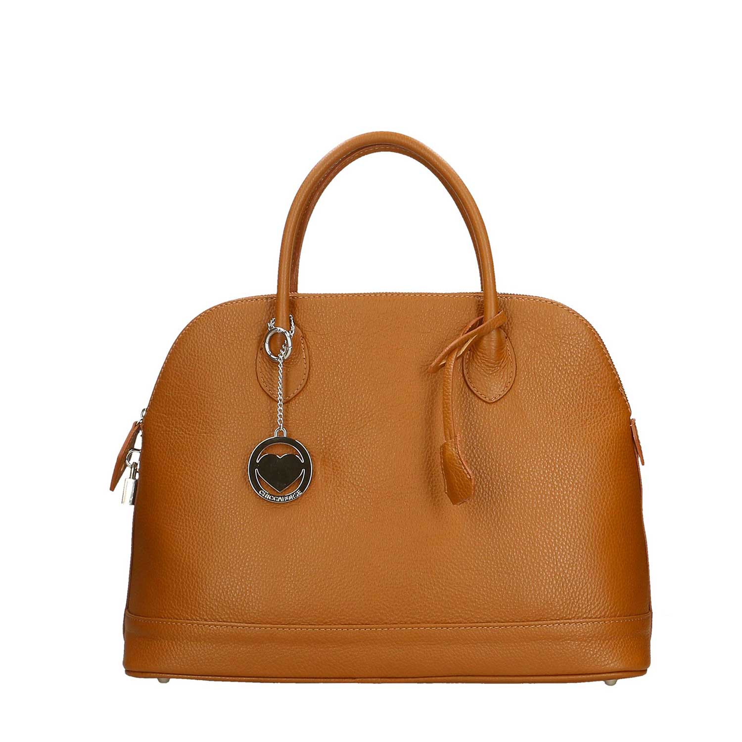Borsa a Mano da Donna in Pelle con Pendente - Torino 80028