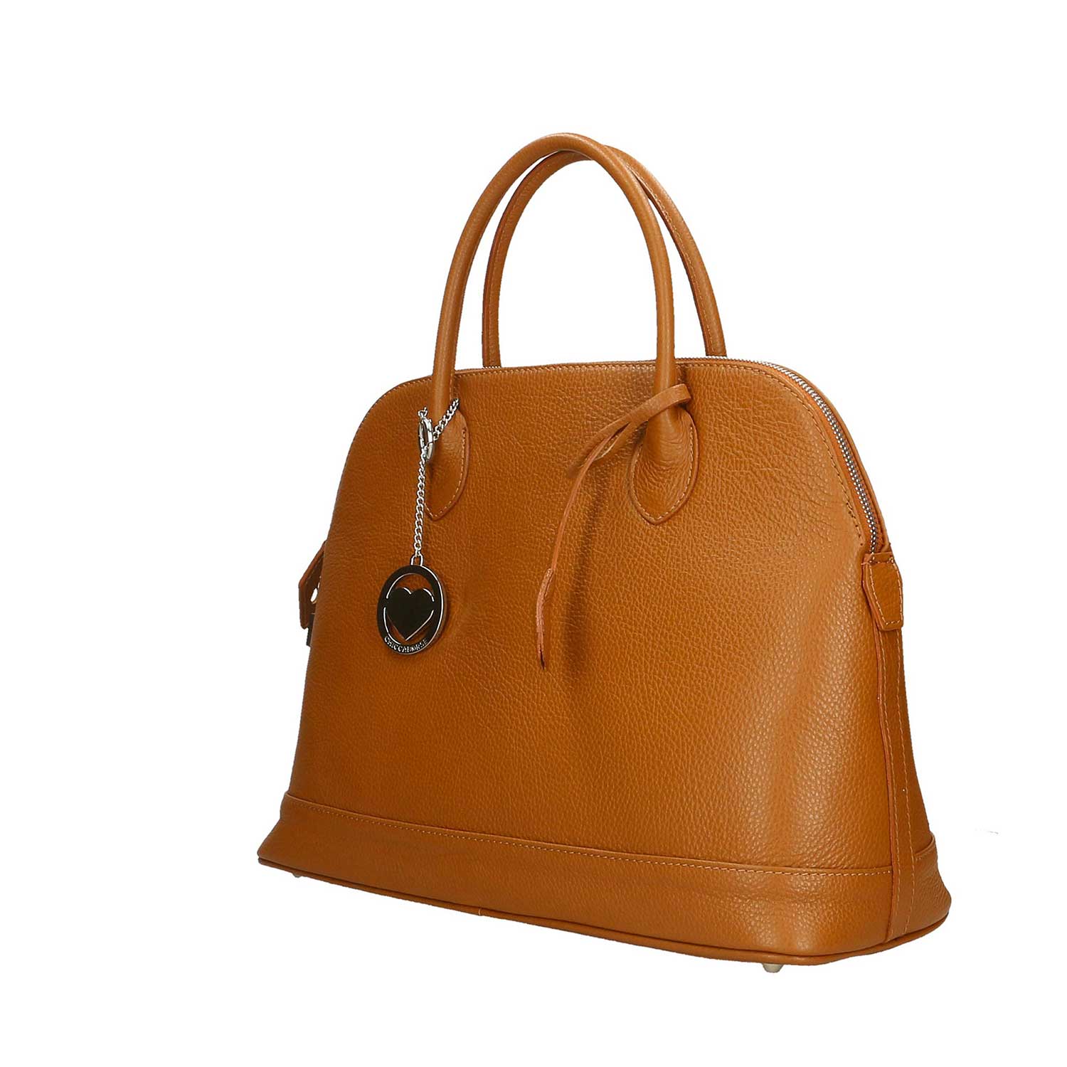 Borsa a Mano da Donna in Pelle con Pendente - Torino 80028