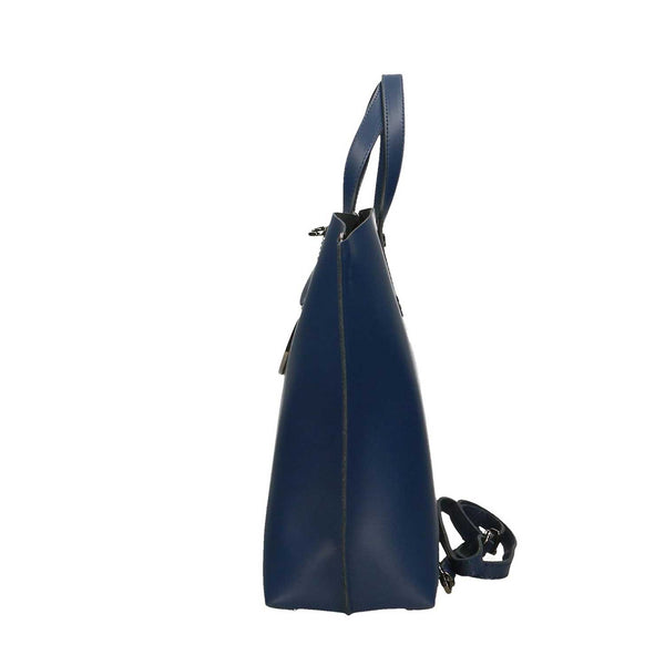 Large women's leather bag - 47x30x14 cm - 2094
