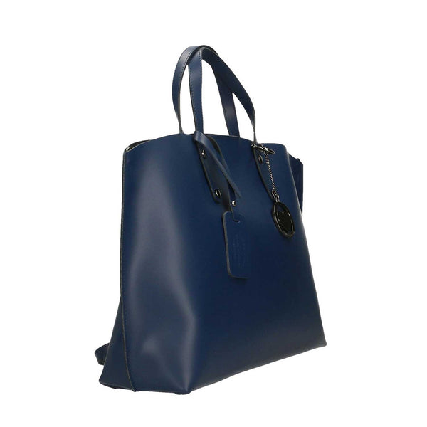 Large women's leather bag - 47x30x14 cm - 2094