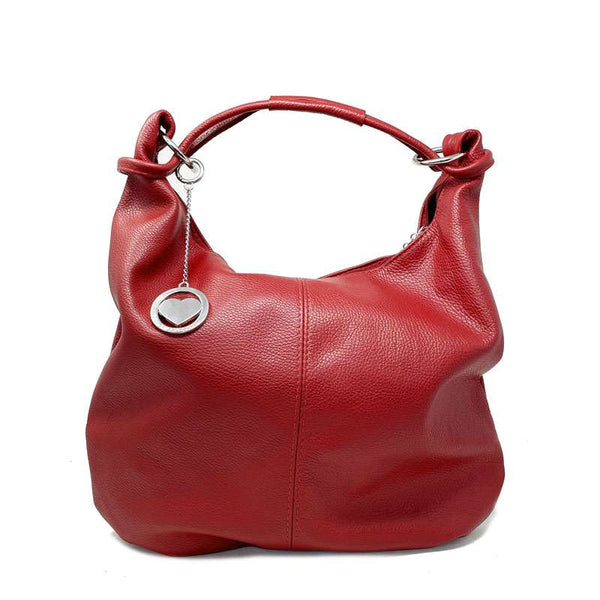 Borsa in Pelle da Donna con Manico Incrociato - Matera 5280