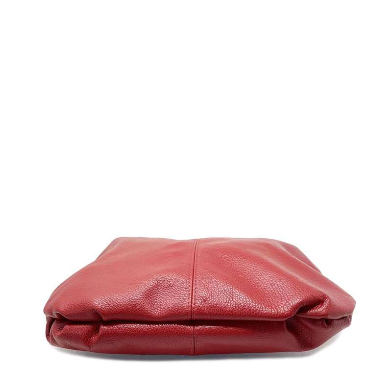 Women's Leather Bag with Cross Handle - Matera 5280