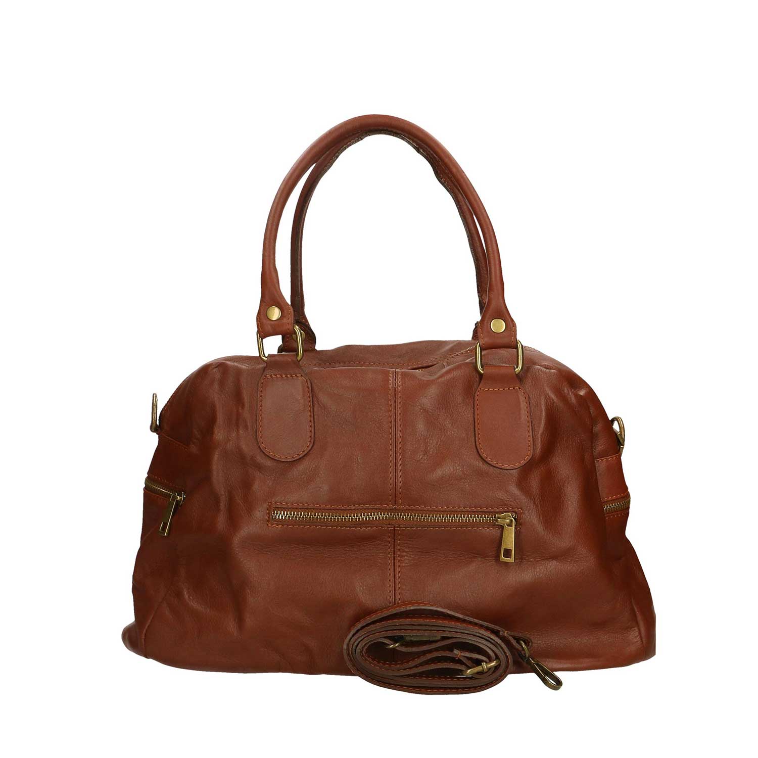Large Handbag for Women in Leather - 47x29x21 cm - 6174